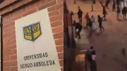 Vandalismo en Universidad Sergio Arboleda: encapuchados atacan instalaciones