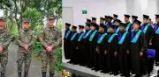 Veinte soldados de la Cuarta Brigada se gradúan de bachiller en Medellín