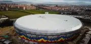 Velódromo de Mosquera alcanza el 93,40% de avance de obra