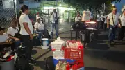 Vendedores protestan en el Pascual Guerrero por nuevo contrato del América