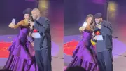 Violeta Bergonzi no oculta su fanatismo por Nicky Jam en Premios Nuestra Tierra 2026