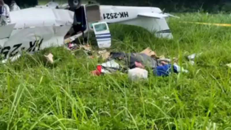 Accidente de avioneta en Villavicencio: cuatro muertos