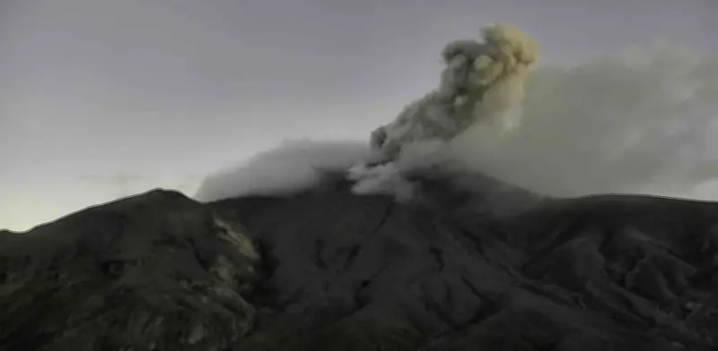 Aerocivil mantiene cerrado aeropuerto de Popayán por ceniza del volcán Puracé