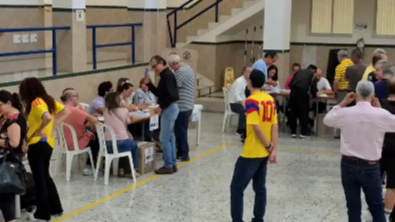 Alta afluencia en elecciones presidenciales en Bucaramanga
