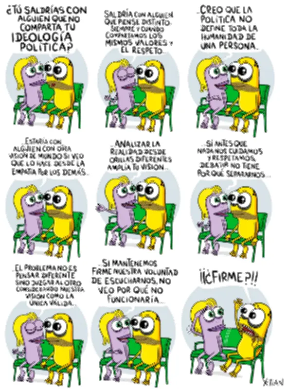 Anfabio 14: La nueva caricatura de Xtian en El Espectador
