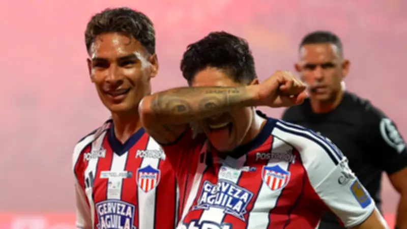 Así quedó la tabla de reclasificación tras goleada de Junior a Nacional