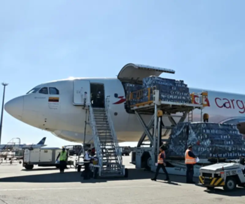 Avianca Cargo transporta 355 toneladas de flores a Brasil por Día de los Enamorados