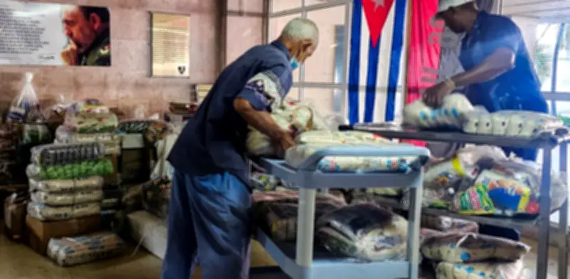 Bloqueo de EE.UU. paraliza entrega de 20.000 toneladas de alimentos de la ONU para Cuba