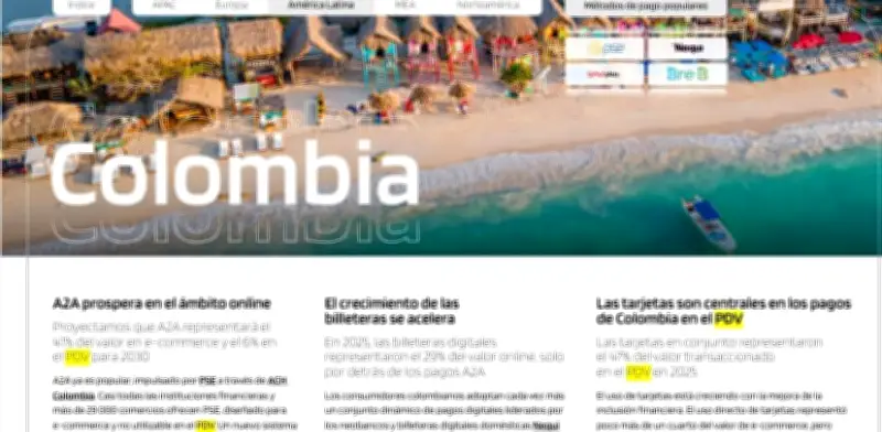 Bre-B y billeteras impulsan pagos digitales en Colombia: informe
