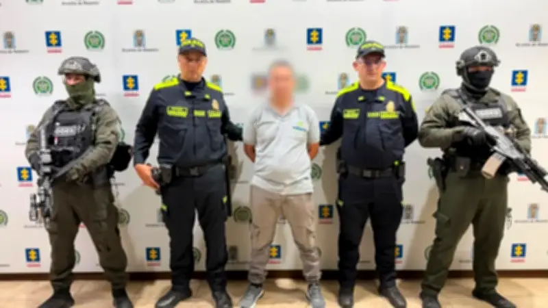 Capturan a alias Mono Milicio, presunto cabecilla de disidencias de Farc en Medellín