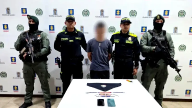 Capturan a alias Perico, experto en drones explosivos en Antioquia