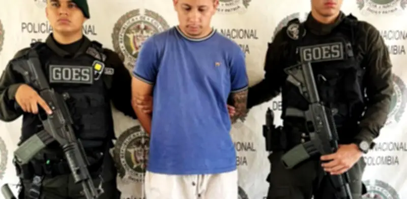 Capturan a alias ‘Pimpo’, presunto cabecilla de ‘Los Puyica’ en Girardot