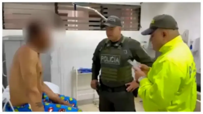 Capturan a peligroso cabecilla del Clan del Golfo en hospital de Sevilla, Valle