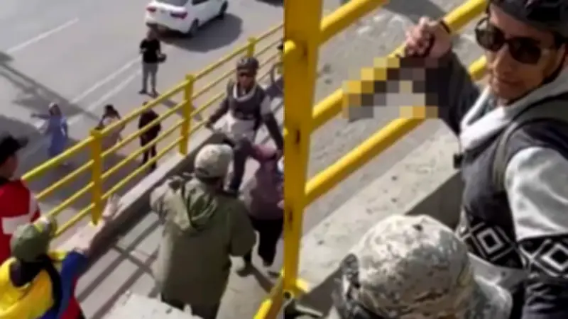 Capturan a tres por agresión a seguidores de De la Espriella en Chía