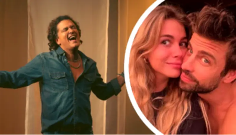 Carlos Vives culpa a su esposa por el like a Piqué y Clara Chía