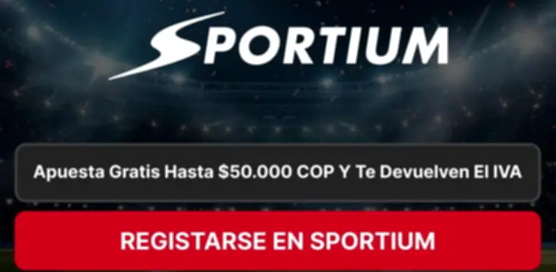 Código promocional Sportium: bonos y apuestas en Colombia