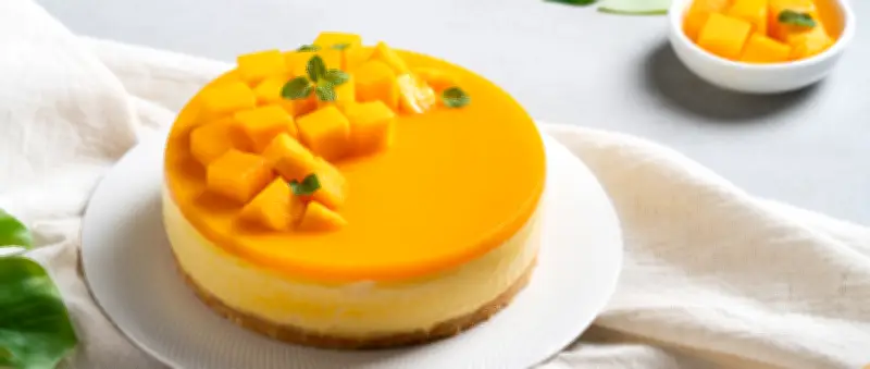 Cheesecake de mango sin horno: receta fácil y cremosa