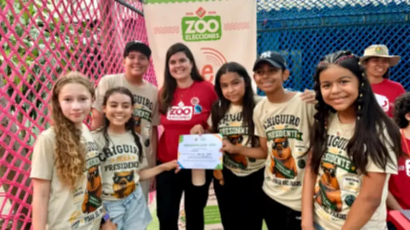 Chigüiro es elegido presidente del Zoológico de Barranquilla en Zooelecciones 2026