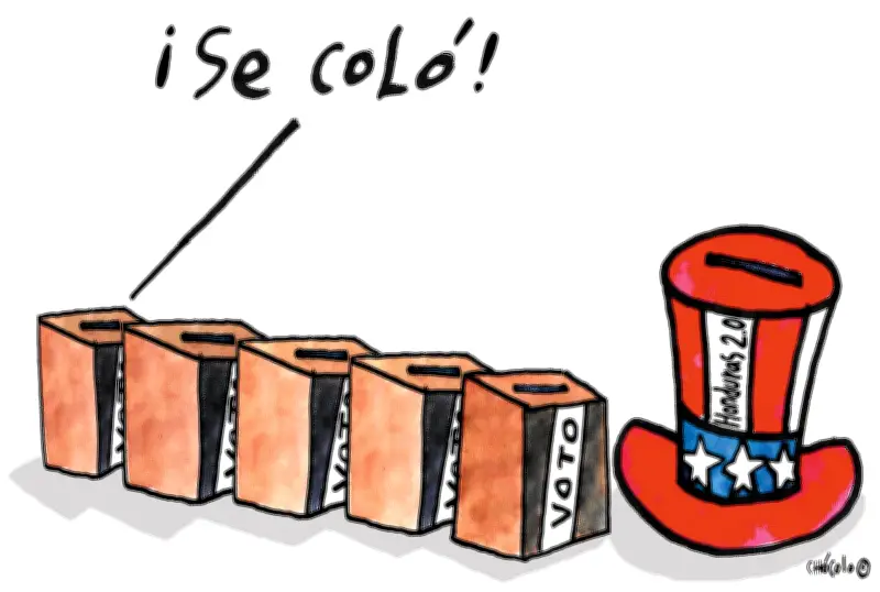 Chocolo critica la corrupción en Colombia con su caricatura más reciente