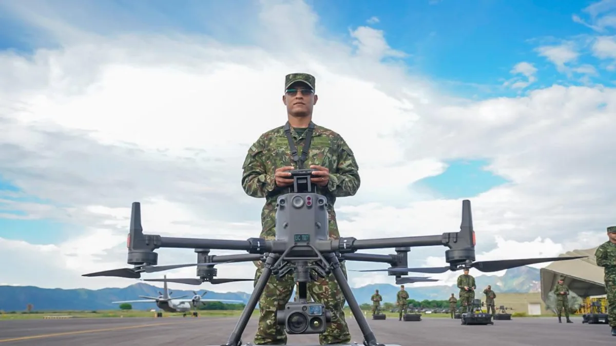 Colombia evalúa 10 empresas de seis países para sistema antidrones