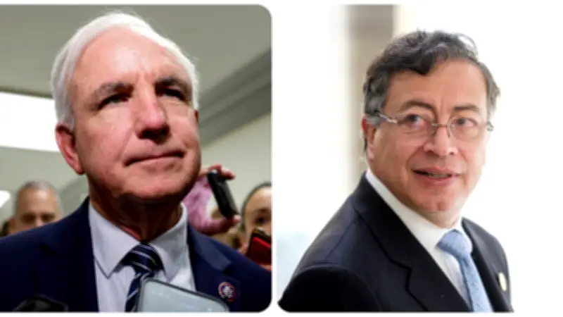 Congresista de EE. UU. acusa a Petro de hipócrita por intervención electoral