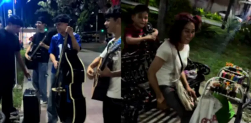 Conmovedor gesto de un niño que pidió serenata para su mamá en Apodaca