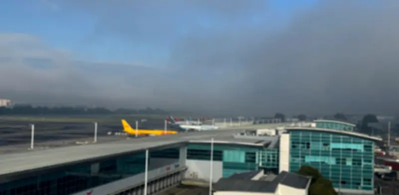Demoras en El Dorado por bancos de niebla afectan vuelos este 9 de junio