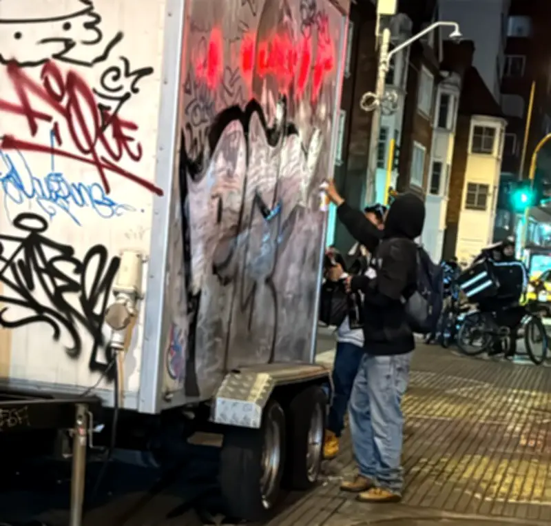 Denuncias por vandalismo en evento cultural en el Parque de los Hippies de Chapinero