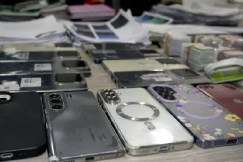 Desmantelan centro de estafas en Fontibón: 5 capturados y millonarias ganancias ilícitas