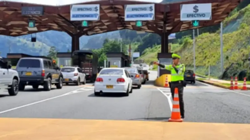 Despliegue de seguridad vial en Antioquia para puente festivo