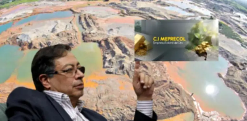 Dudas sobre plan de Petro para compra estatal de oro: empresas al borde de quiebra