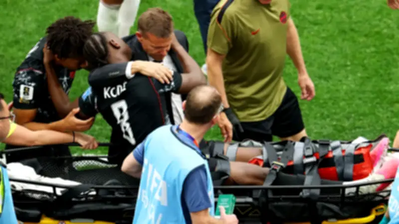 Dura lesión de Ismael Kone en el Mundial: fractura de tibia