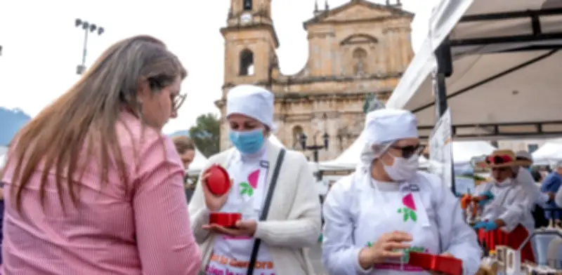 El campo llega a la Plaza de Bolívar con el Gran Mercado Campesino ‘Ahora es Mundial’