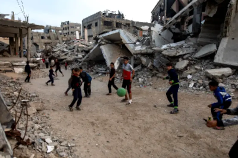 El Mundial 2026 en Gaza: fútbol entre ruinas y escasez de electricidad