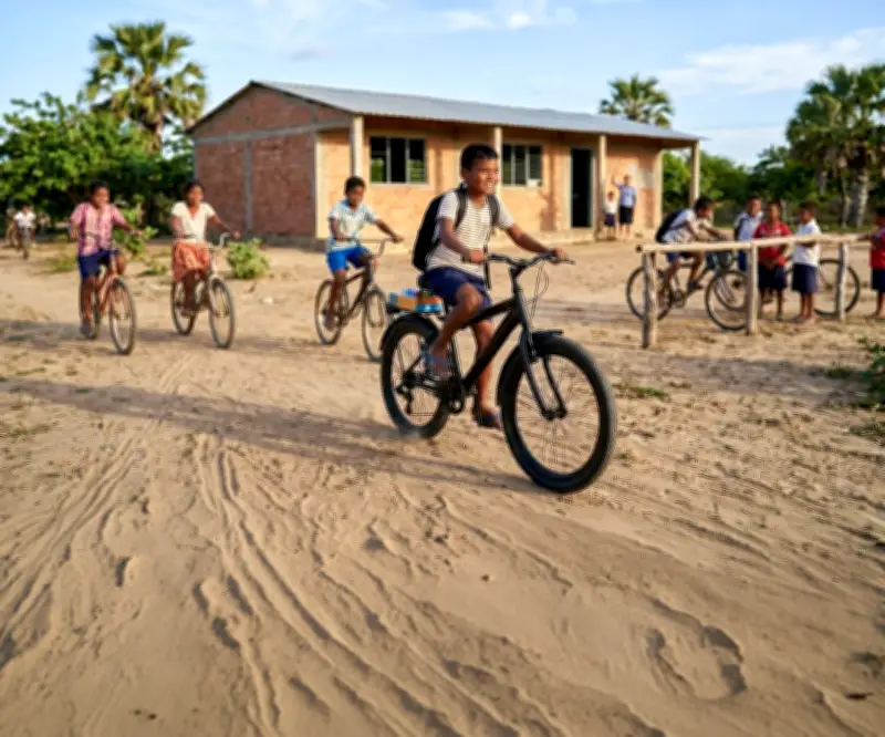 El Poder de la Bici: más que movilidad, transformación en La Guajira