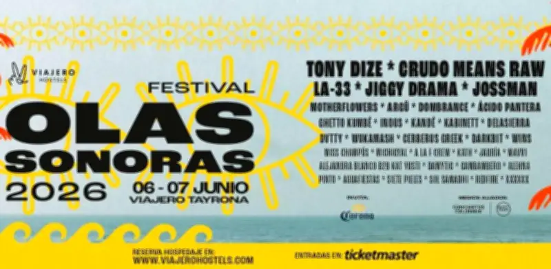 Festival Olas Sonoras regresa al Caribe con dos días de música frente al mar