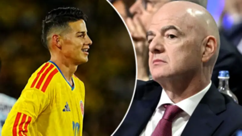 FIFA ordena tres cambios de uniforme a Colombia para el Mundial 2026