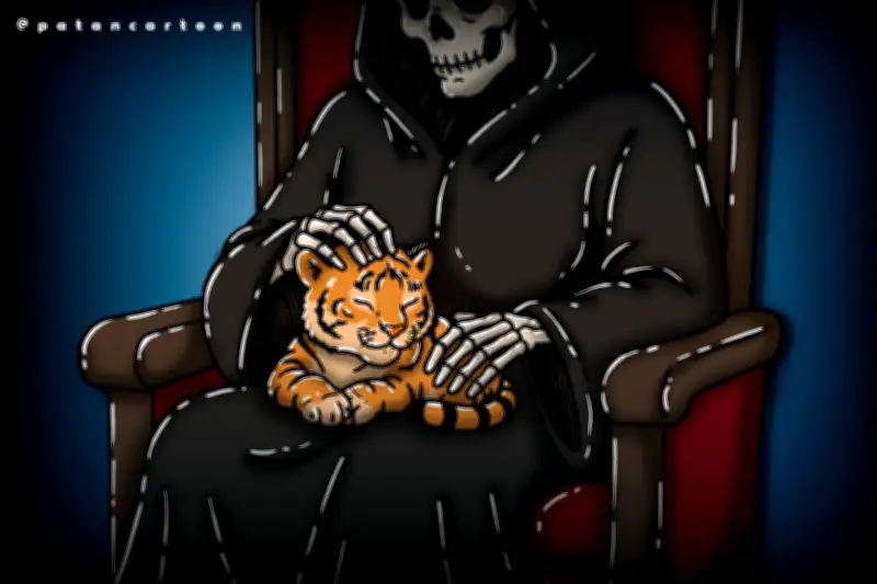 Firmes por la mafia: caricatura de Patán