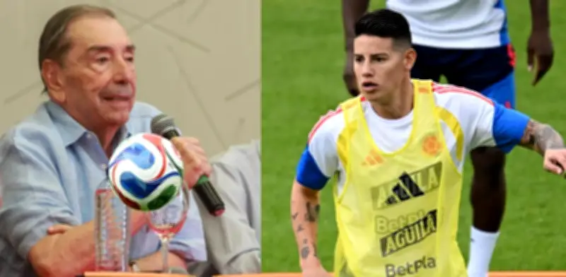 Fuad Char critica a James Rodríguez: 'El fútbol hoy es muy físico y él no lo tiene'