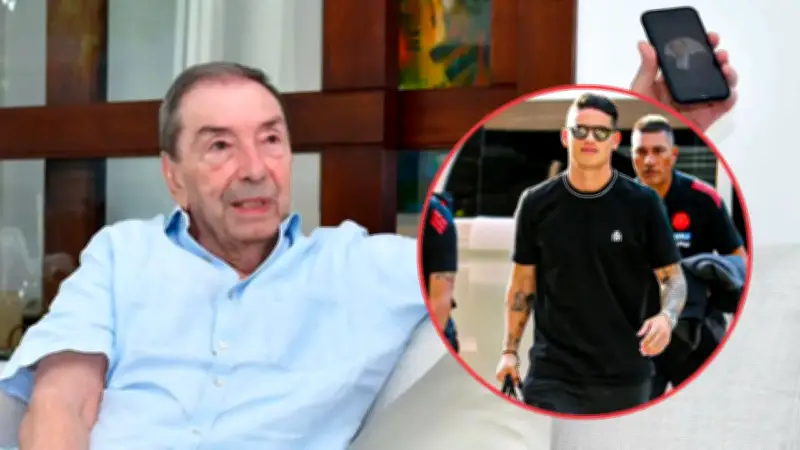 Fuad Char critica a James Rodríguez en la Selección Colombia