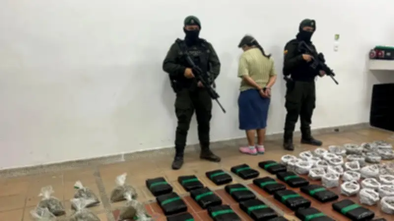 Golpe al microtráfico: capturan a alias ‘La Abuela’ en Bucaramanga