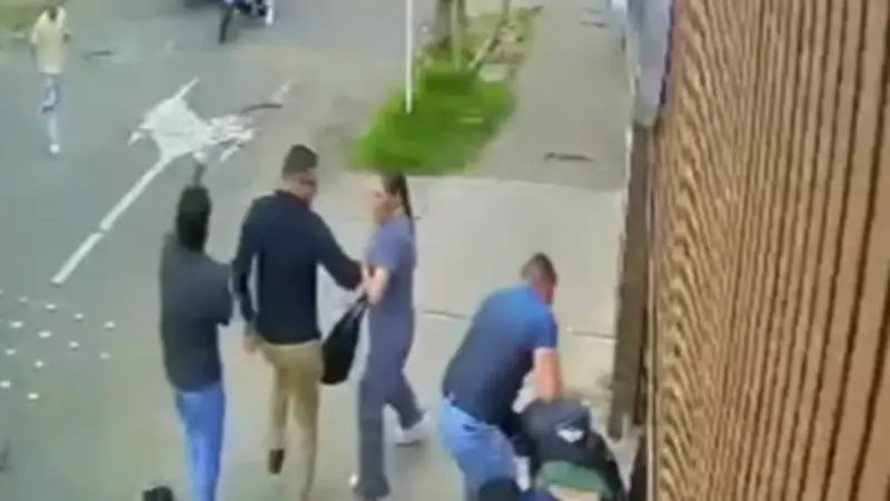 Golpiza a ladrones que intentaron robar en Bogotá deja un herido y dos capturados