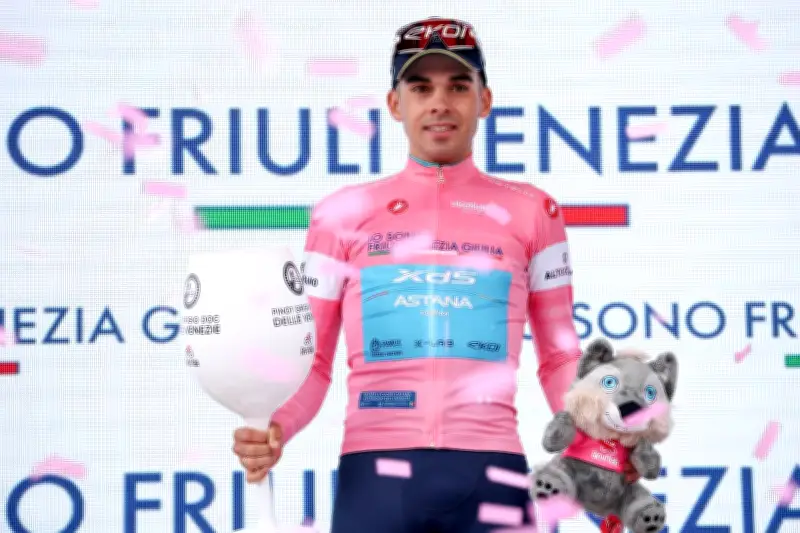 Guillermo Thomas Silva hace historia como primer uruguayo líder del Giro de Italia