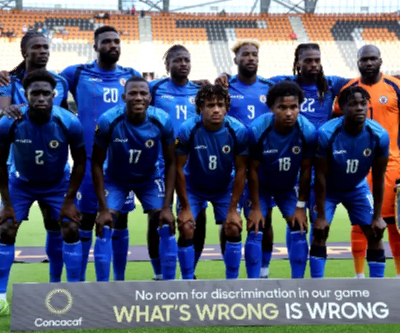 Haití modifica camisetas mundialistas tras queja de FIFA por escena bélica