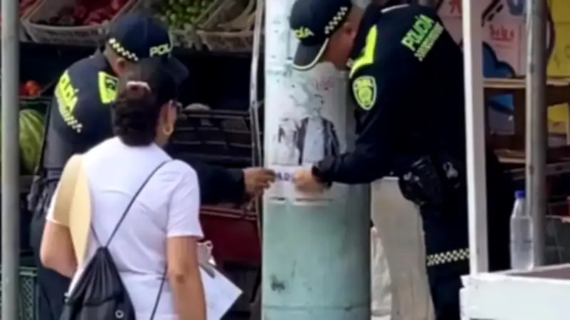 Hallan publicidad electoral ilegal cerca de puestos de votación en Barranquilla