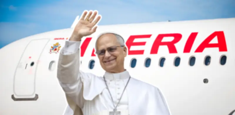Iberia confirma rutas y avión para vuelos del Papa León XIV en España