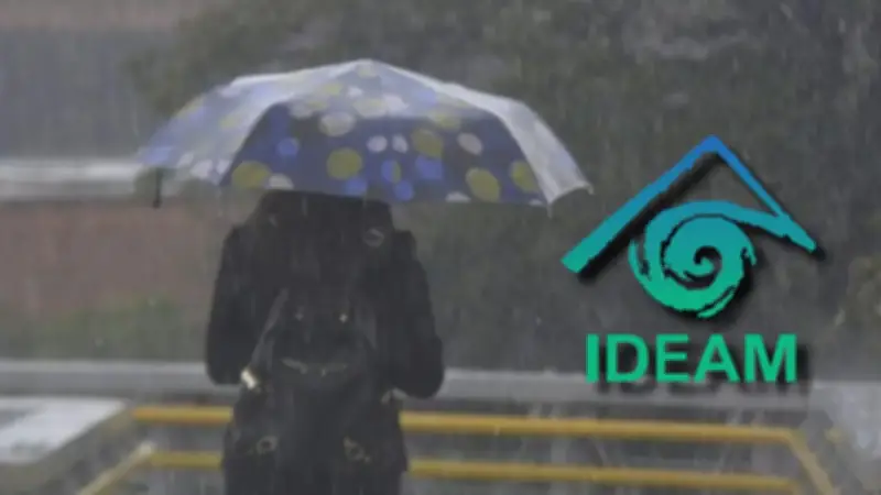 Ideam pronostica fuertes lluvias para el puente festivo de junio