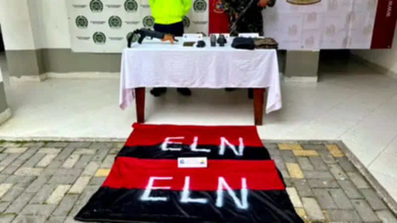 Incautan material de guerra del ELN en Cocorná, Antioquia