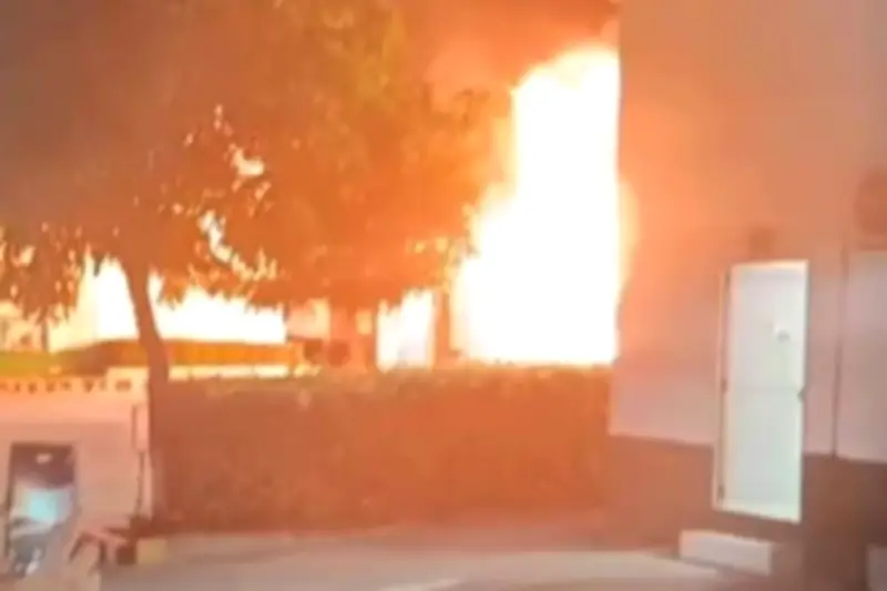 Incendio en planta avícola de Arjona deja dos heridas y pérdidas