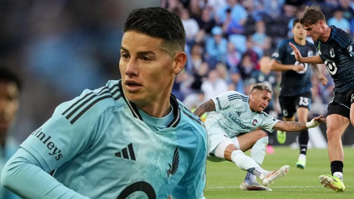 James Rodríguez se despide de Minnesota United con titularidad y cerca del gol